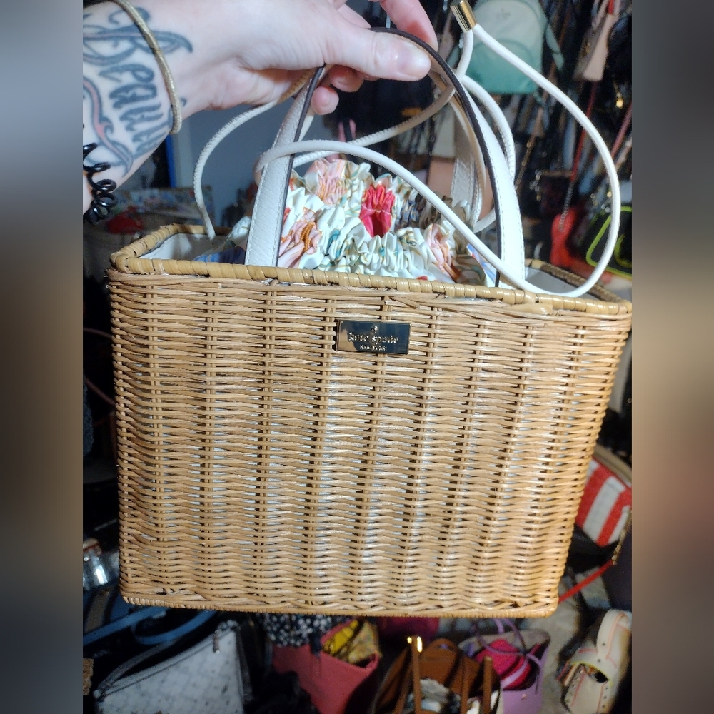 Kate Spade Sam Wicker Satchel